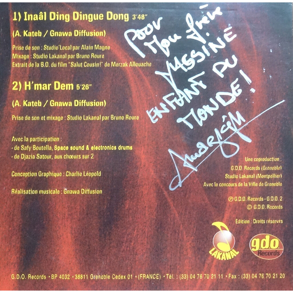  GNAWA DIFFUSION  -  inaâl ding dingue dong 