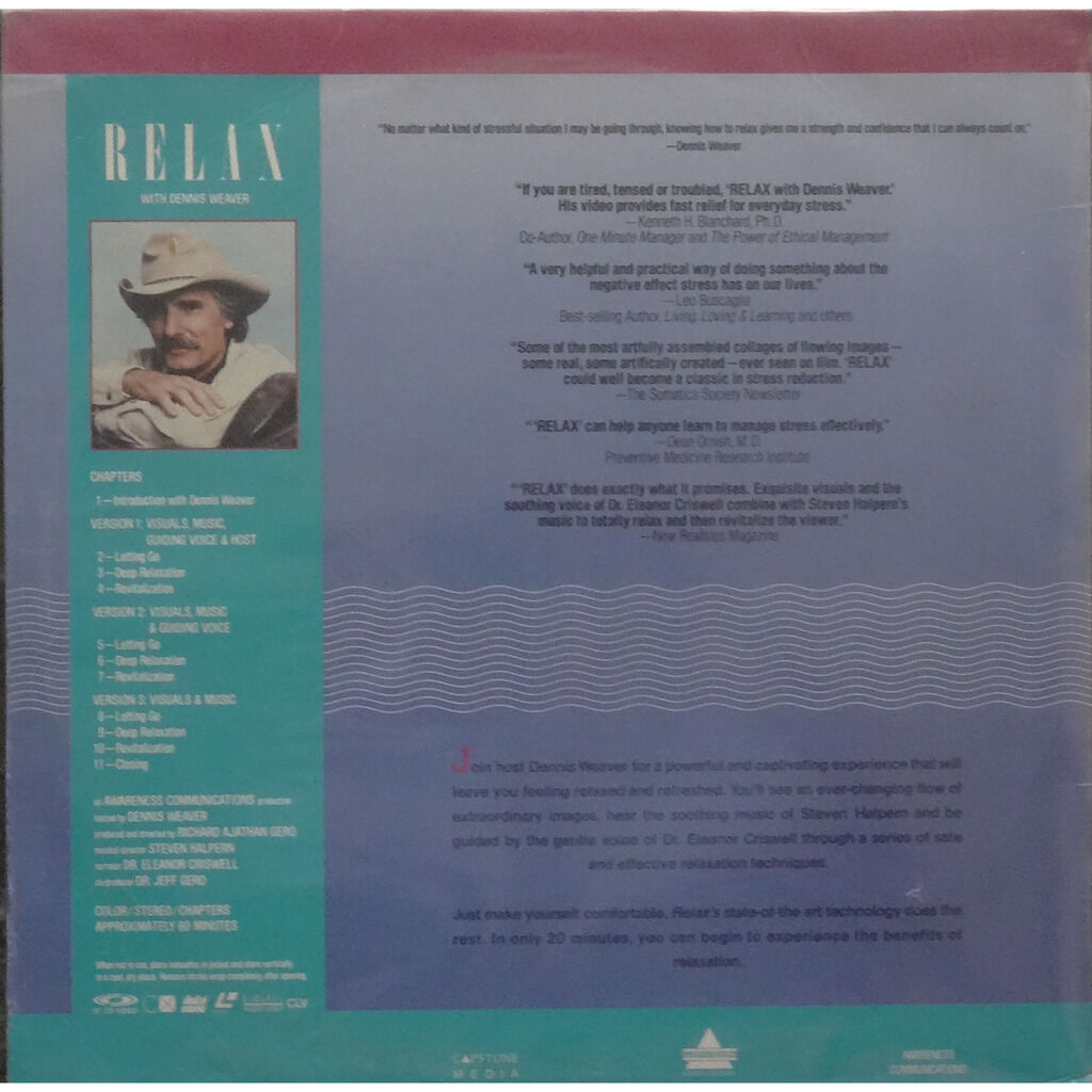  BO FILM  -  relax with dennis weaver 