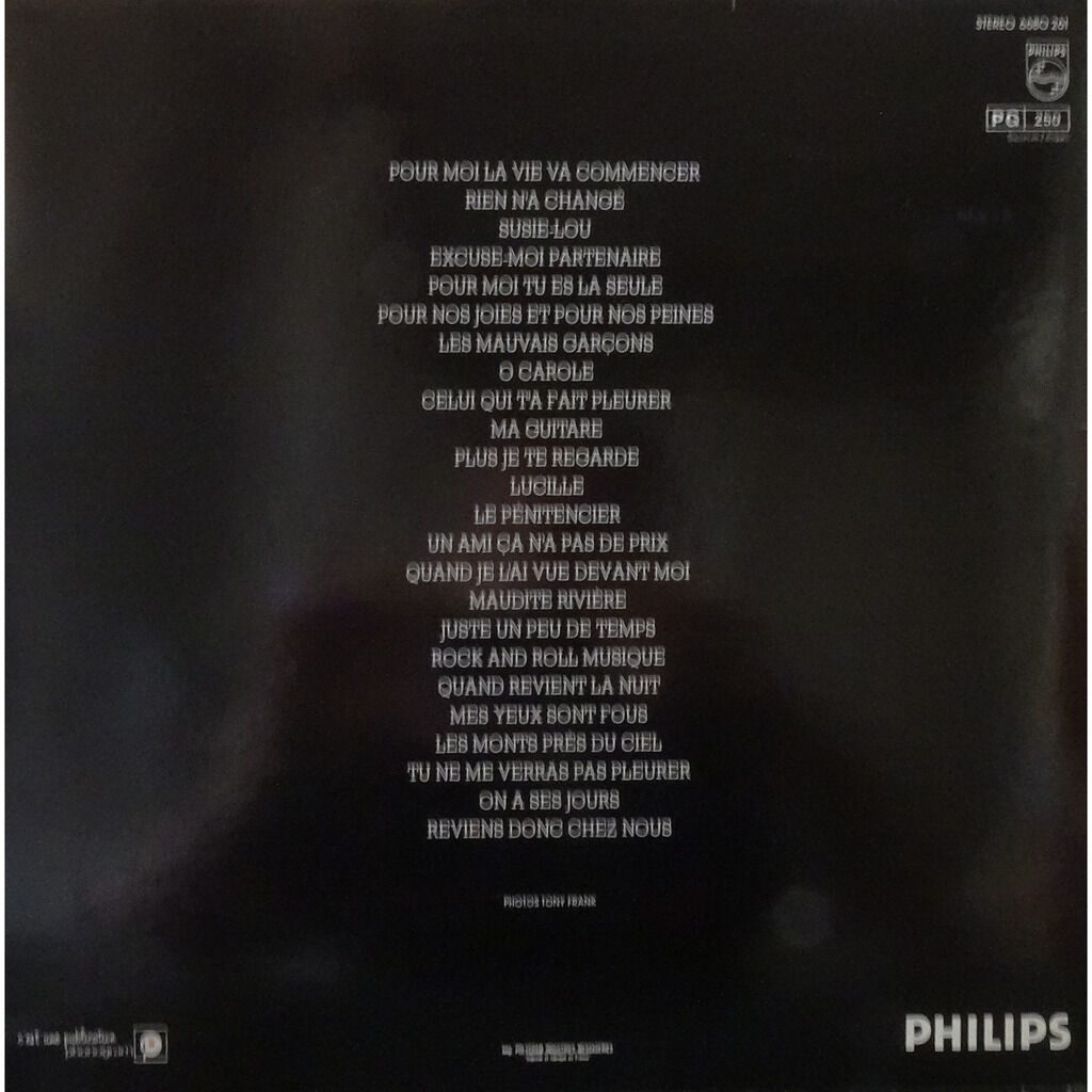  JOHNNY HALLYDAY  -  super hits 'le pénitencier' 