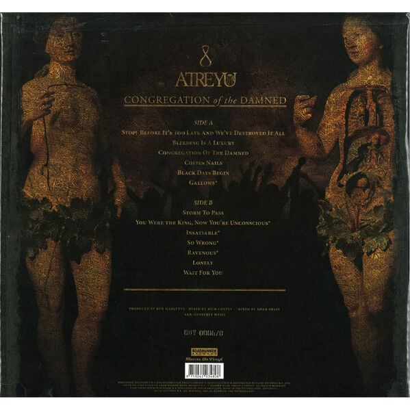  Atreyu  -  congregation of the damned 