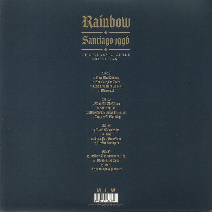  Rainbow  -  santiago 1996 (the classic chile broadcast) 