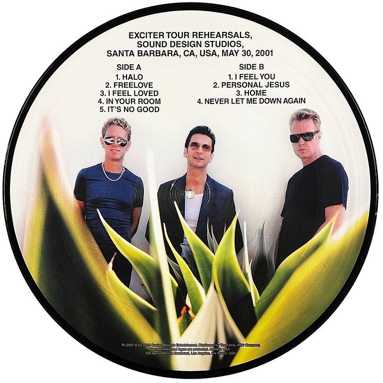  Depeche Mode  -  the exciter rehearsals 