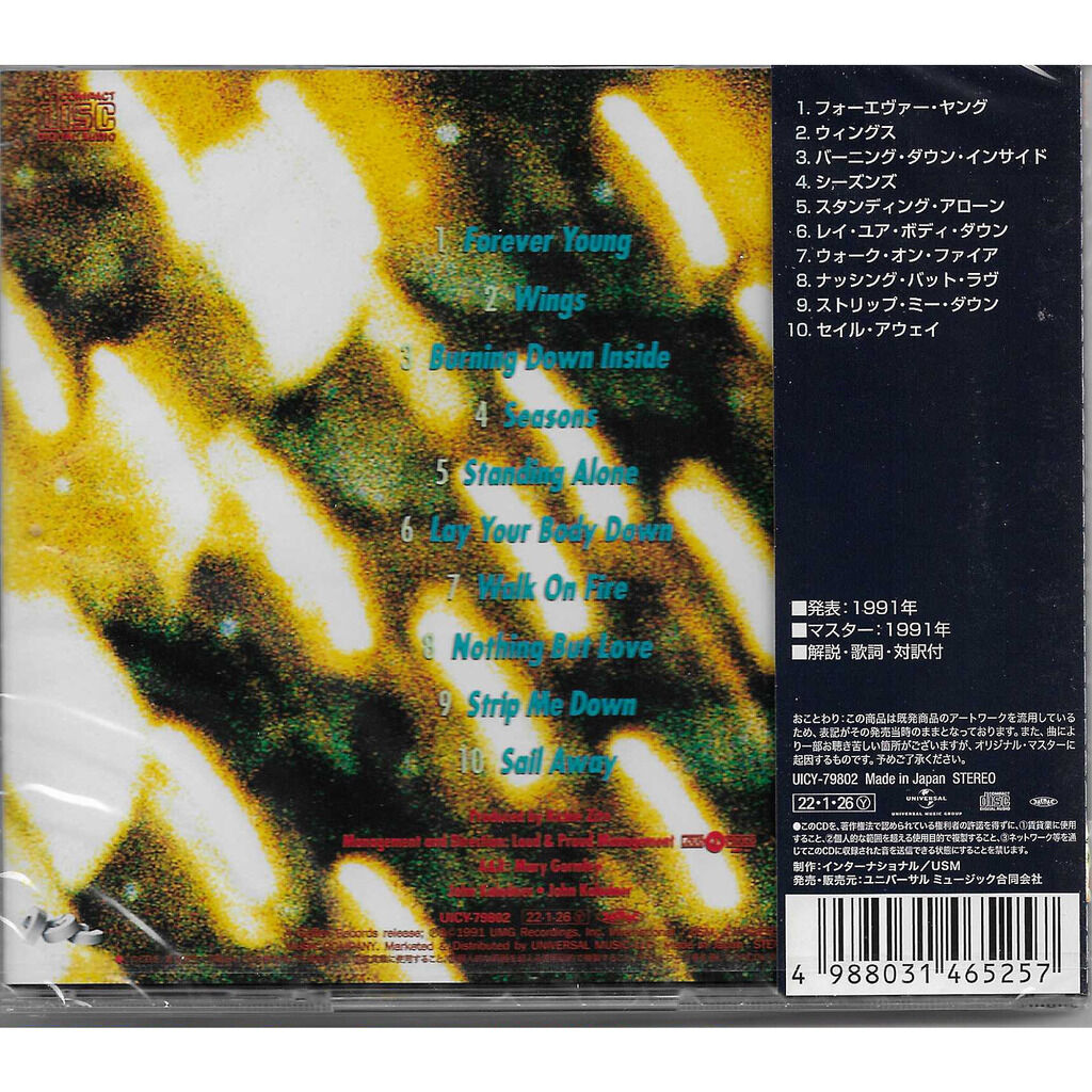  Tyketto  -  don't come easy 