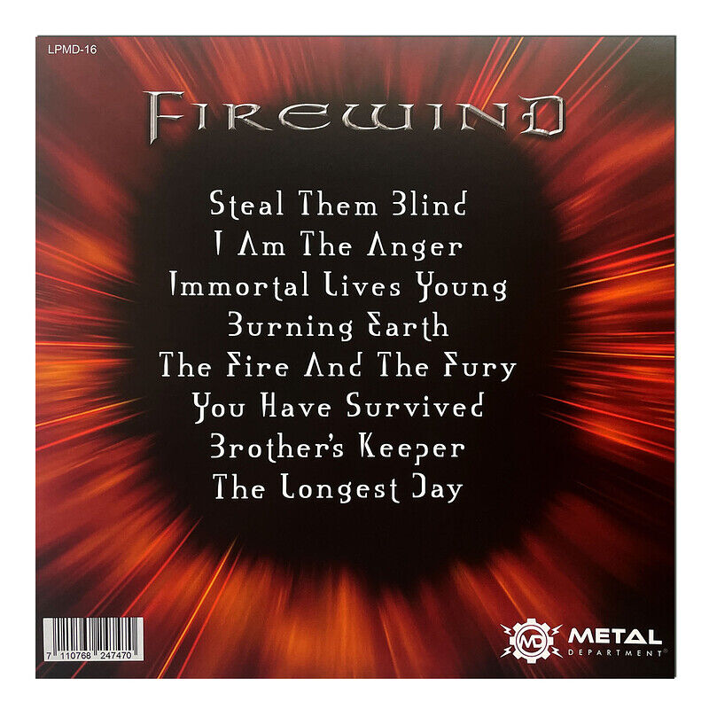  Firewind  -  burning earth 