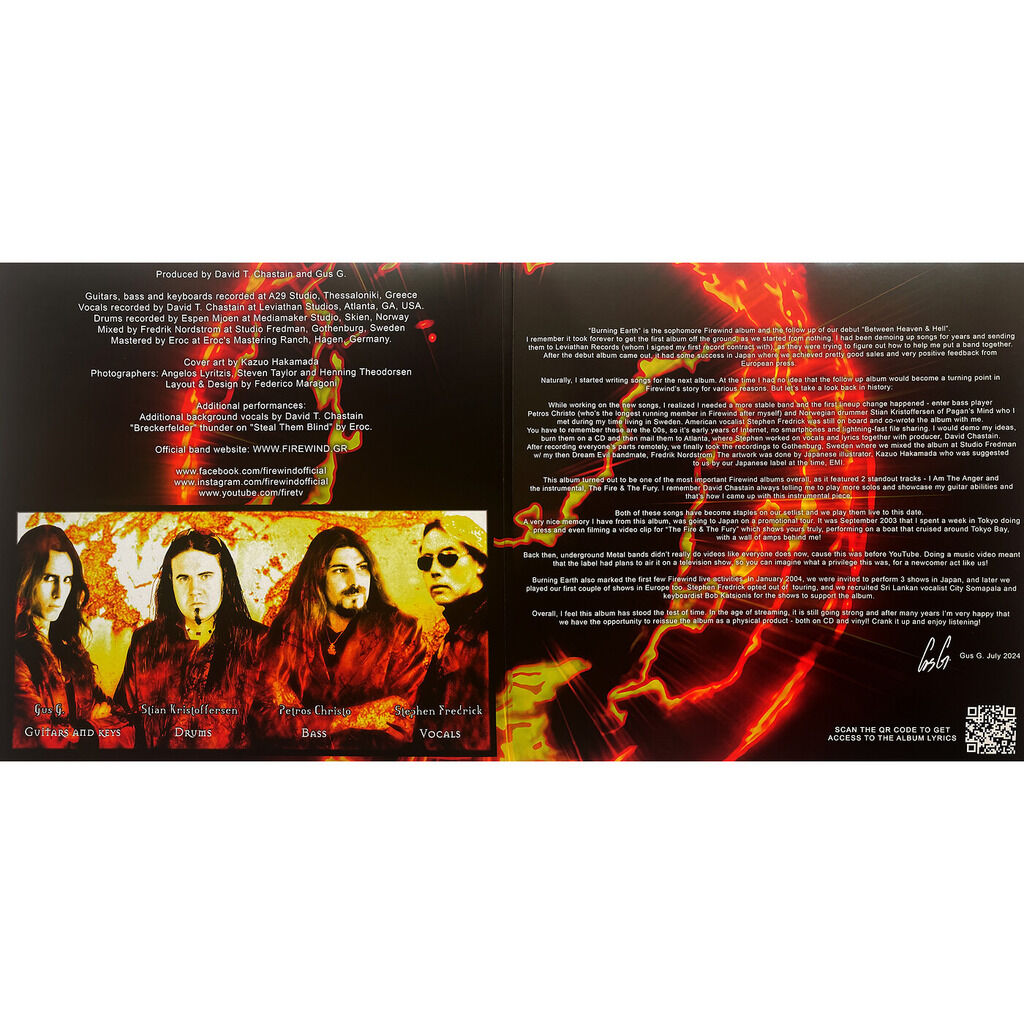  Firewind  -  burning earth 