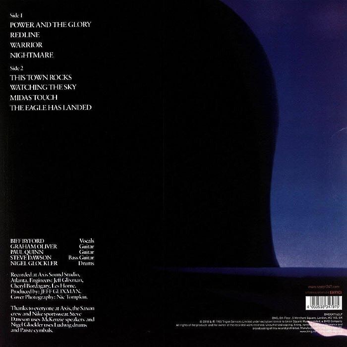  Saxon  -  power & the glory 