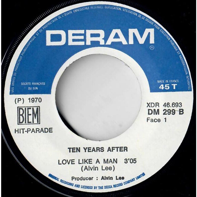  Ten Years After  -  love like a man 