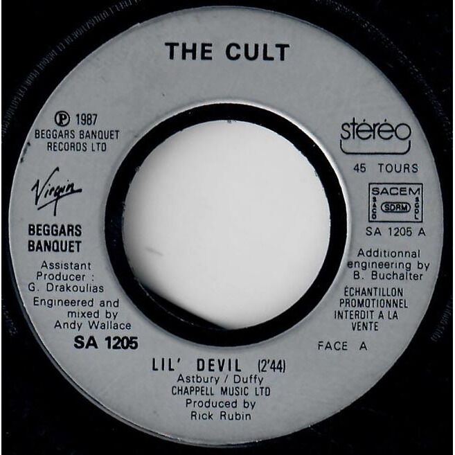  The Cult  -  lil' devil 