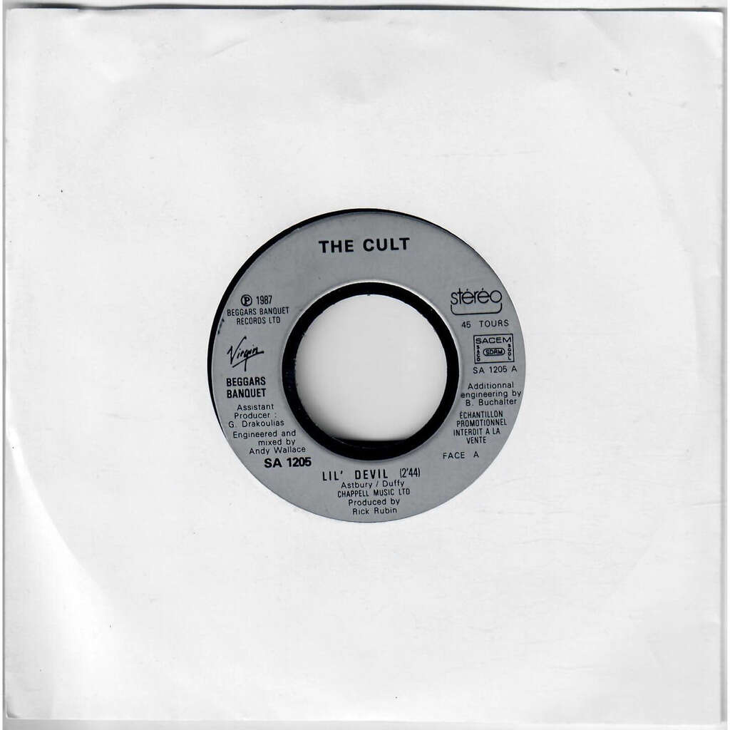  The Cult  -  lil' devil 