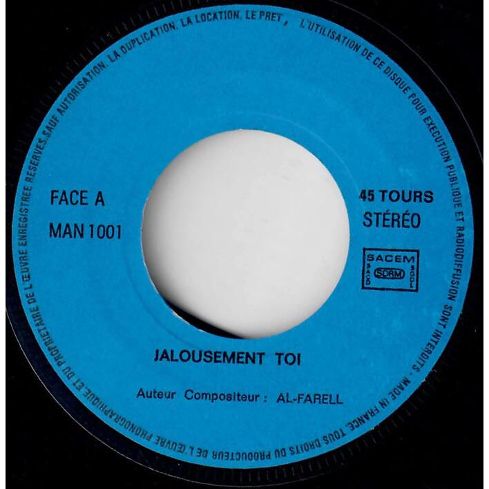  Al Farell  -  jalousement toi / toi tu t'imagines 