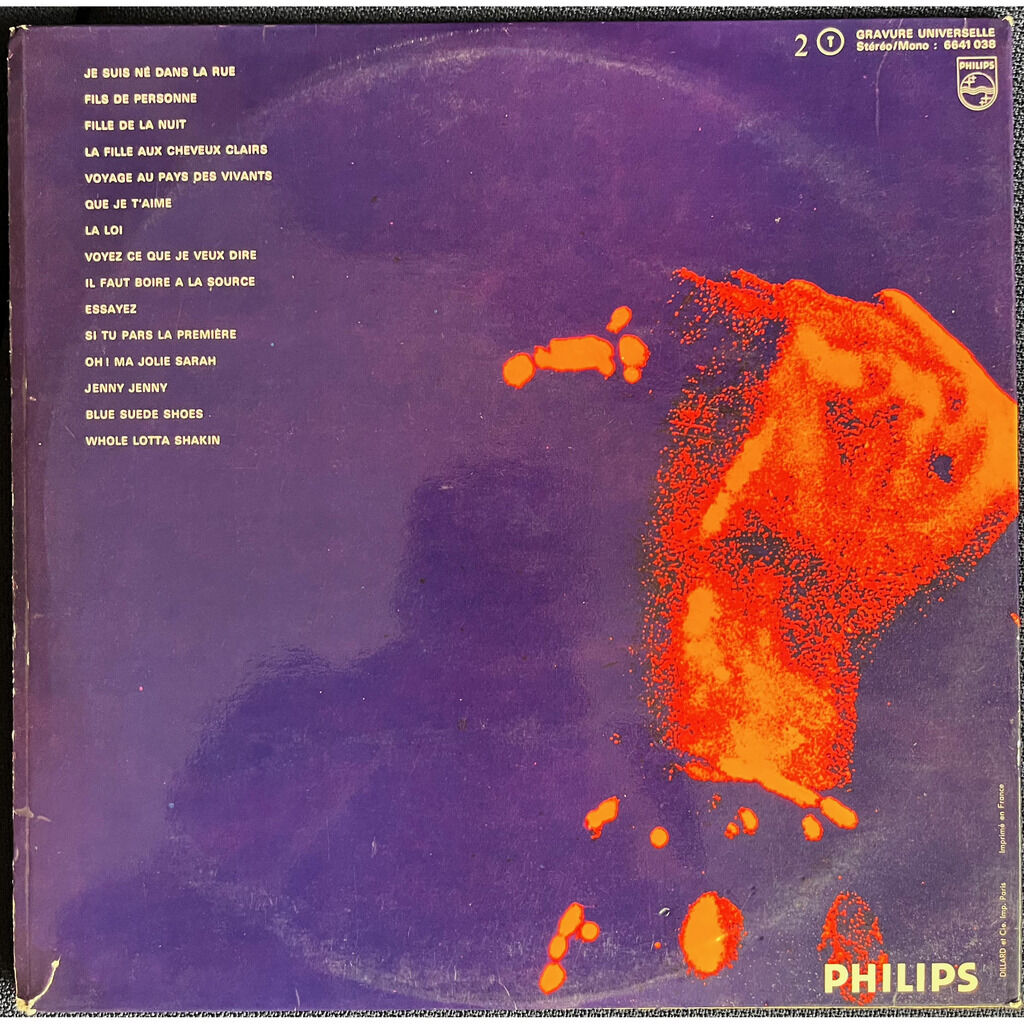  Johnny Hallyday  -  live at the palais des sports 