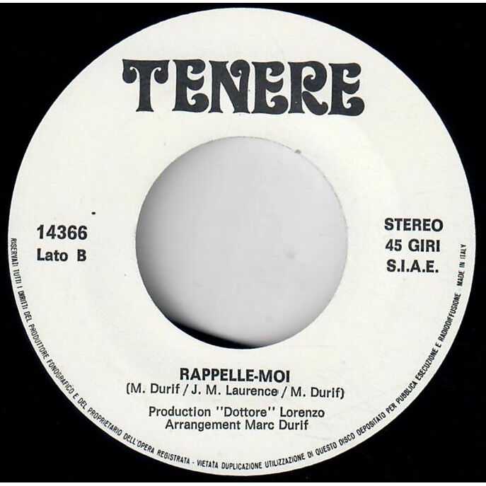  Ténéré (3)  -  ténéré / rappelle-moi 