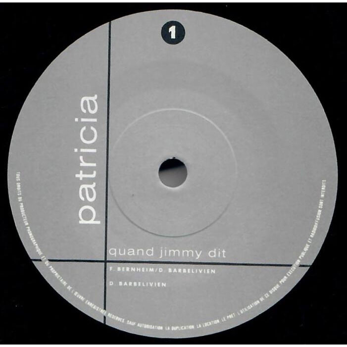  Patricia Kaas  -  quand jimmy dit 
