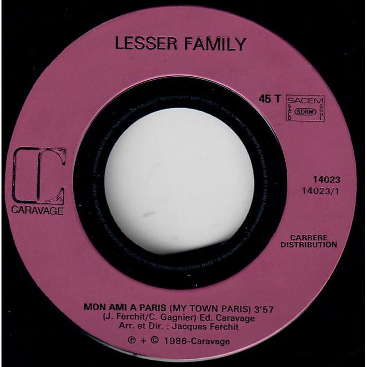  Lesser Family  -  une cuillerée d'amour 