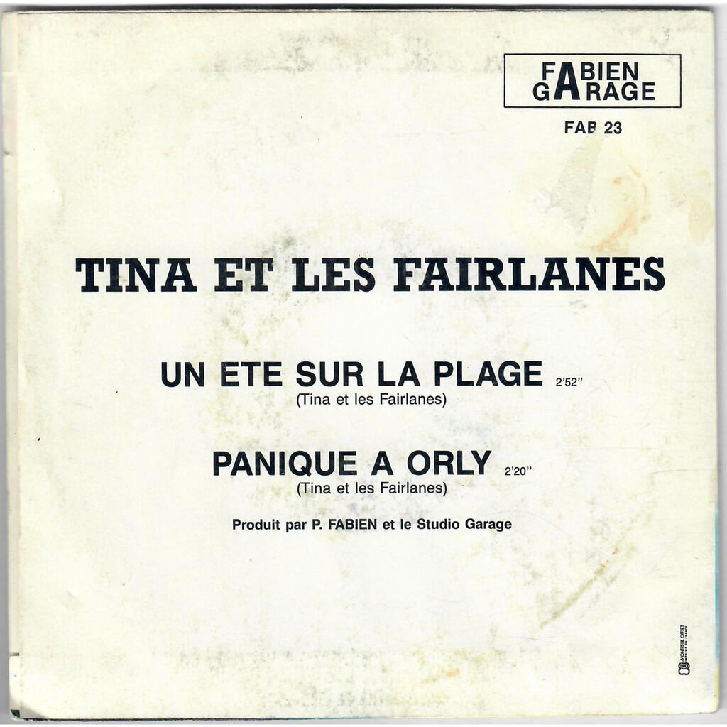  Tina Et Les Fairlanes  -  un été sur la plage 