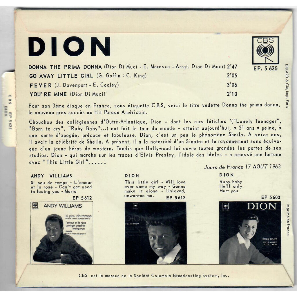  Dion (3)  -  donna the prima donna 