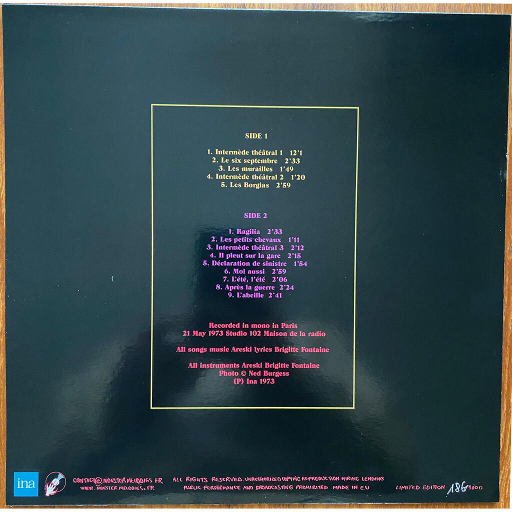  Areski - Brigitte Fontaine  -  théâtre musical 2 