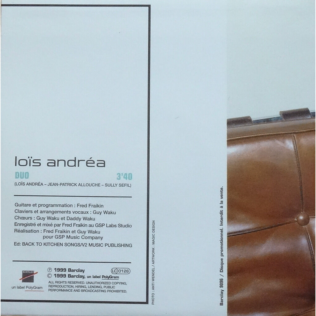  loïs andrea  -  duo 
