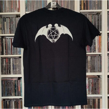  black funeral  -  logo white t-shirt (m size) 