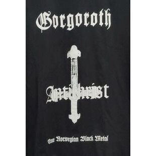 gorgoroth  -  antichrist the norwegian black metal (m size) official t-shirt 2023 