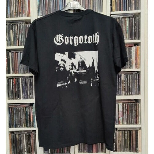  gorgoroth  -  antichrist the norwegian black metal (m size) official t-shirt 2023 