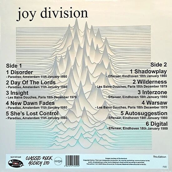  Joy Division  -  unknown pleasures in concert 