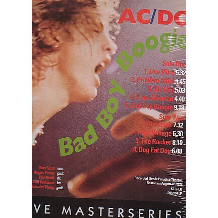  ac dc acdc  -  bad boy boogie 