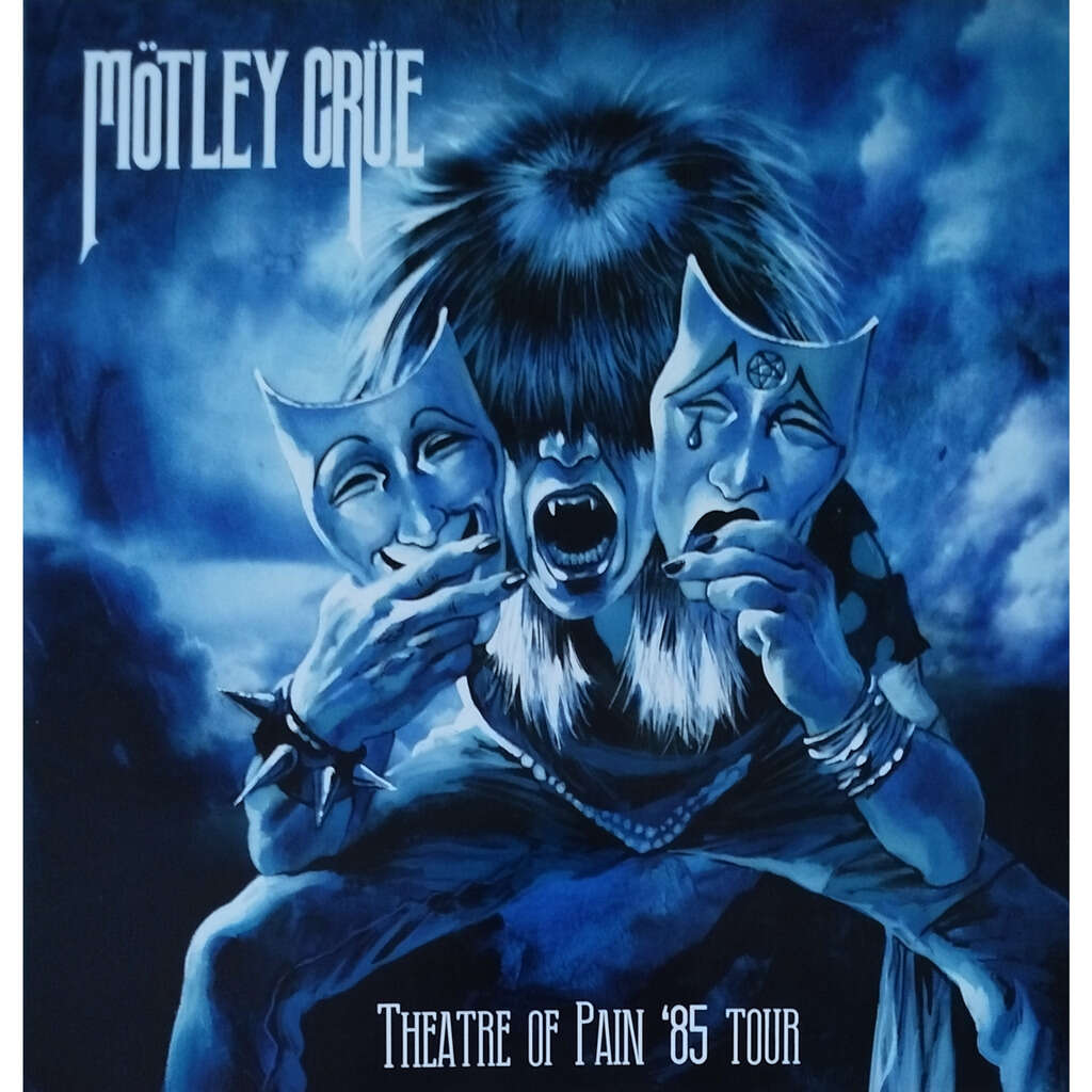 Mötley Crüe theatre of pain '85 tour -black vinyl with numbered