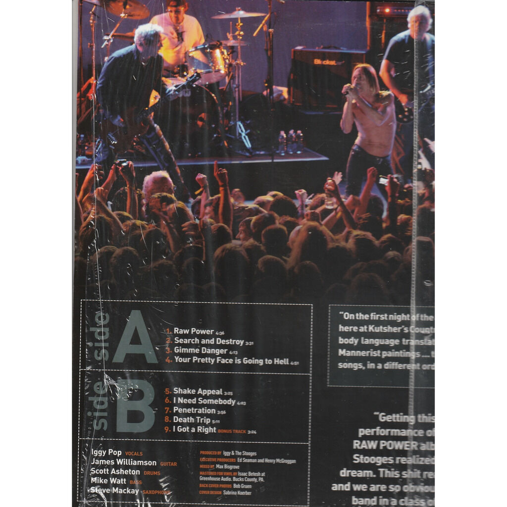  iggy and the stooges  -  raw power live 
