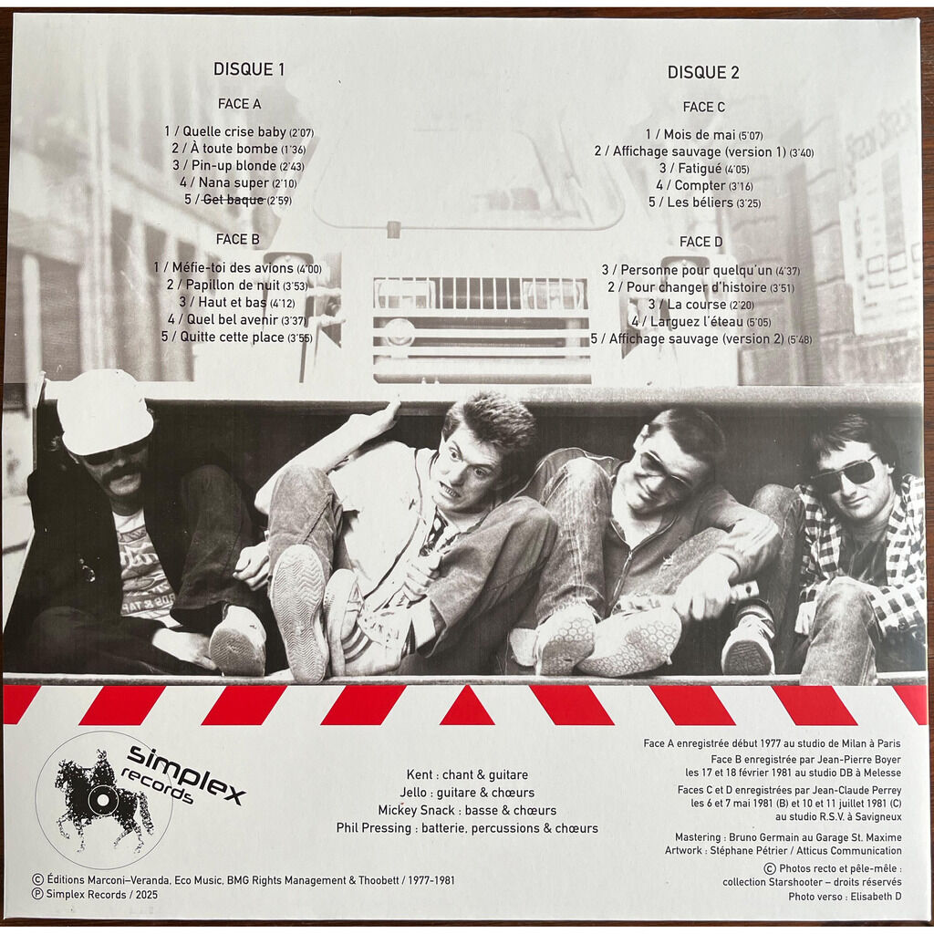  Starshooter  -  garage bandes 1977-1981 