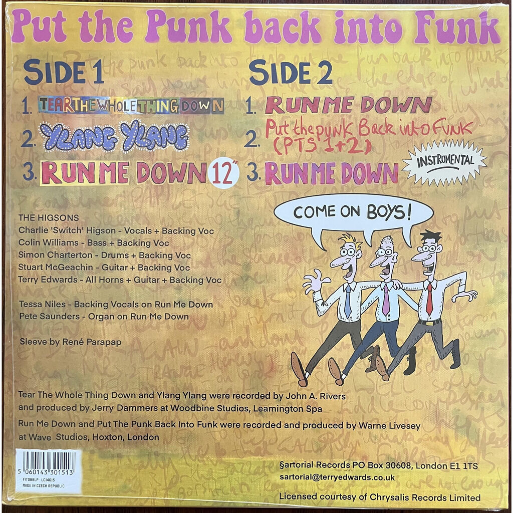  The Higsons  -  run me down (the complete 2-tone recordings) 
