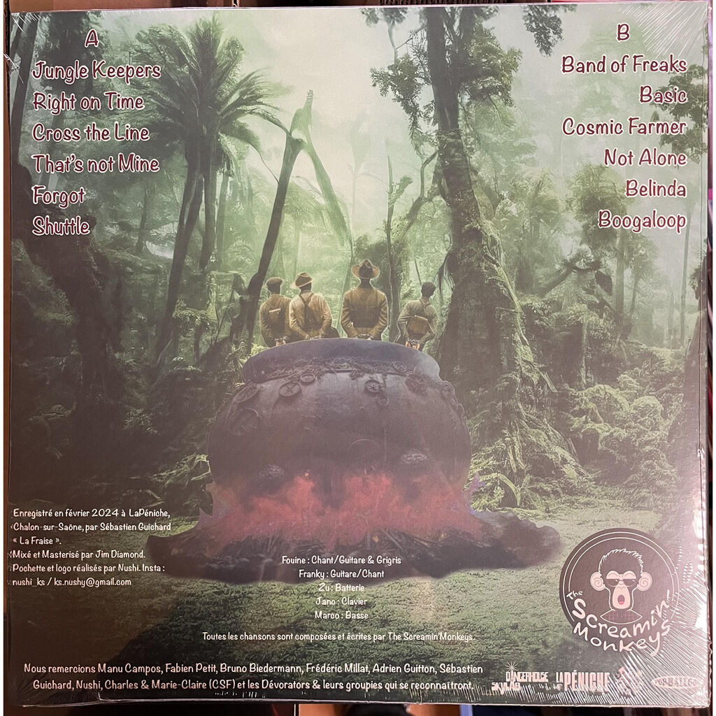  The Screamin' Monkeys  -  jungle keepers 