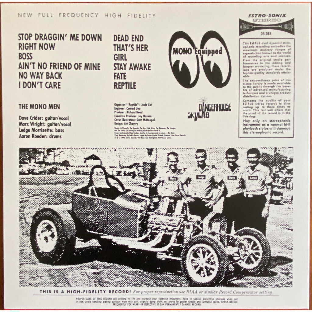  The Mono Men  -  stop draggin' me down 