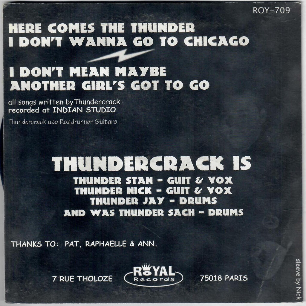  Thundercrack  -  here comes... 