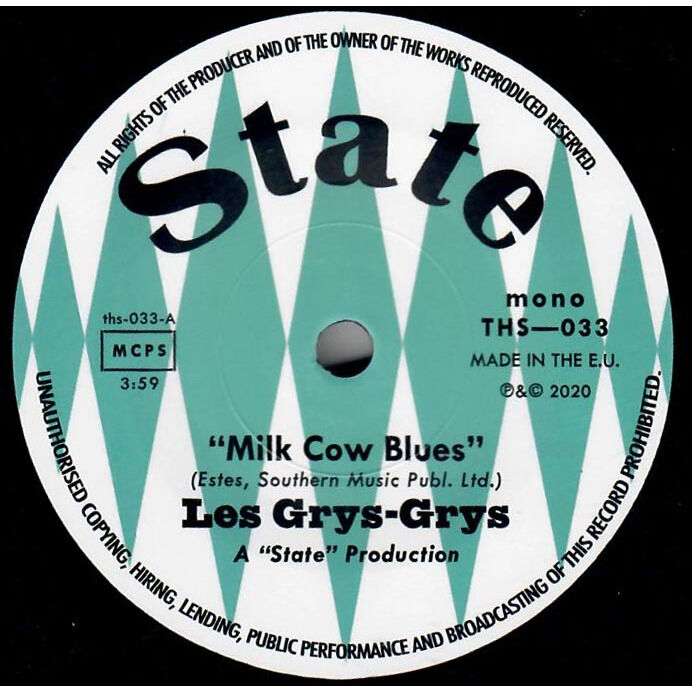  Les Grys-Grys  -  milk cow blues / so long 
