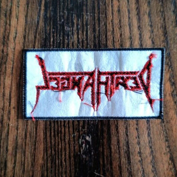  death angel  -  official red logo patch 