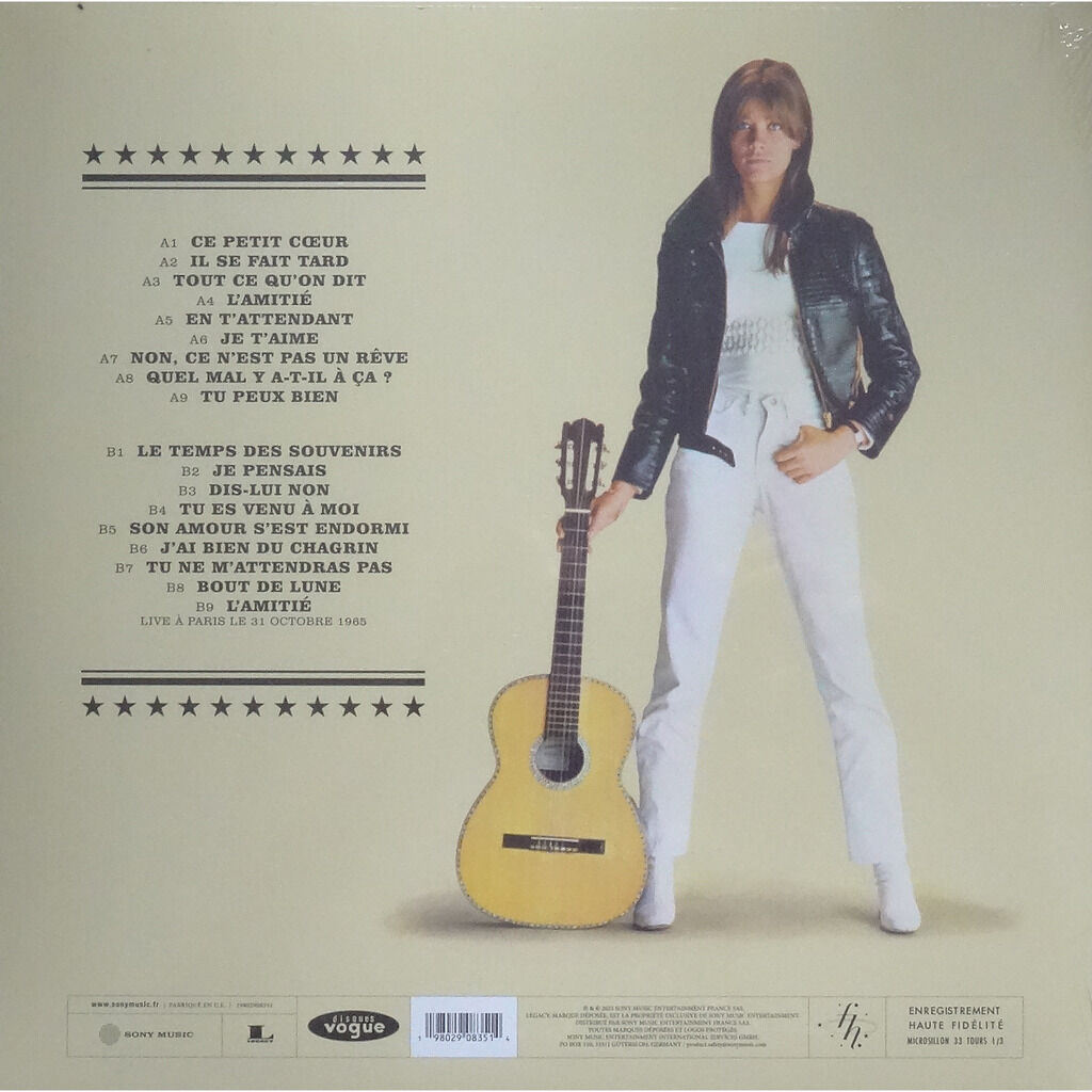  FRANÇOISE HARDY  -  l'amitié 