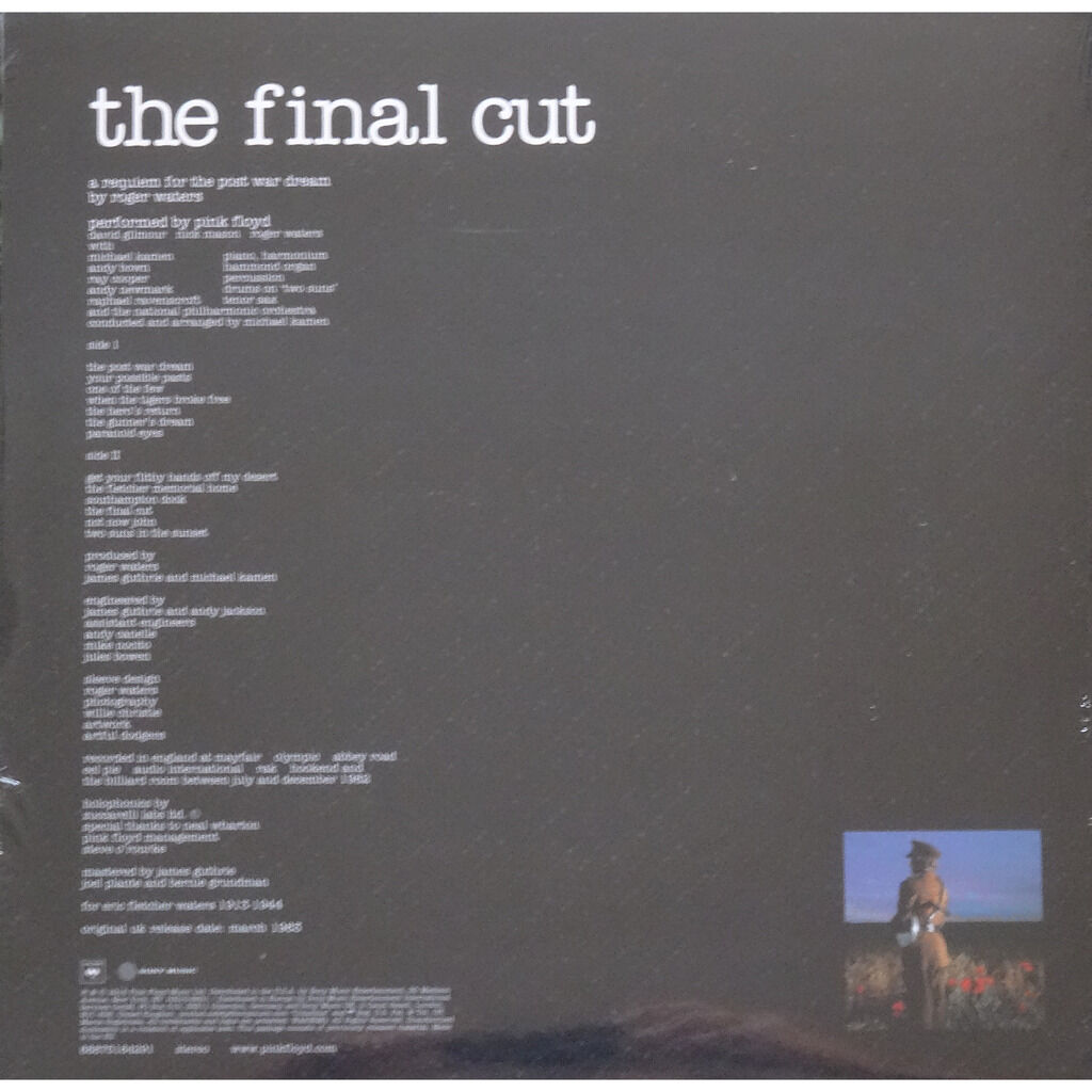  PINK FLOYD  -  the final cut 