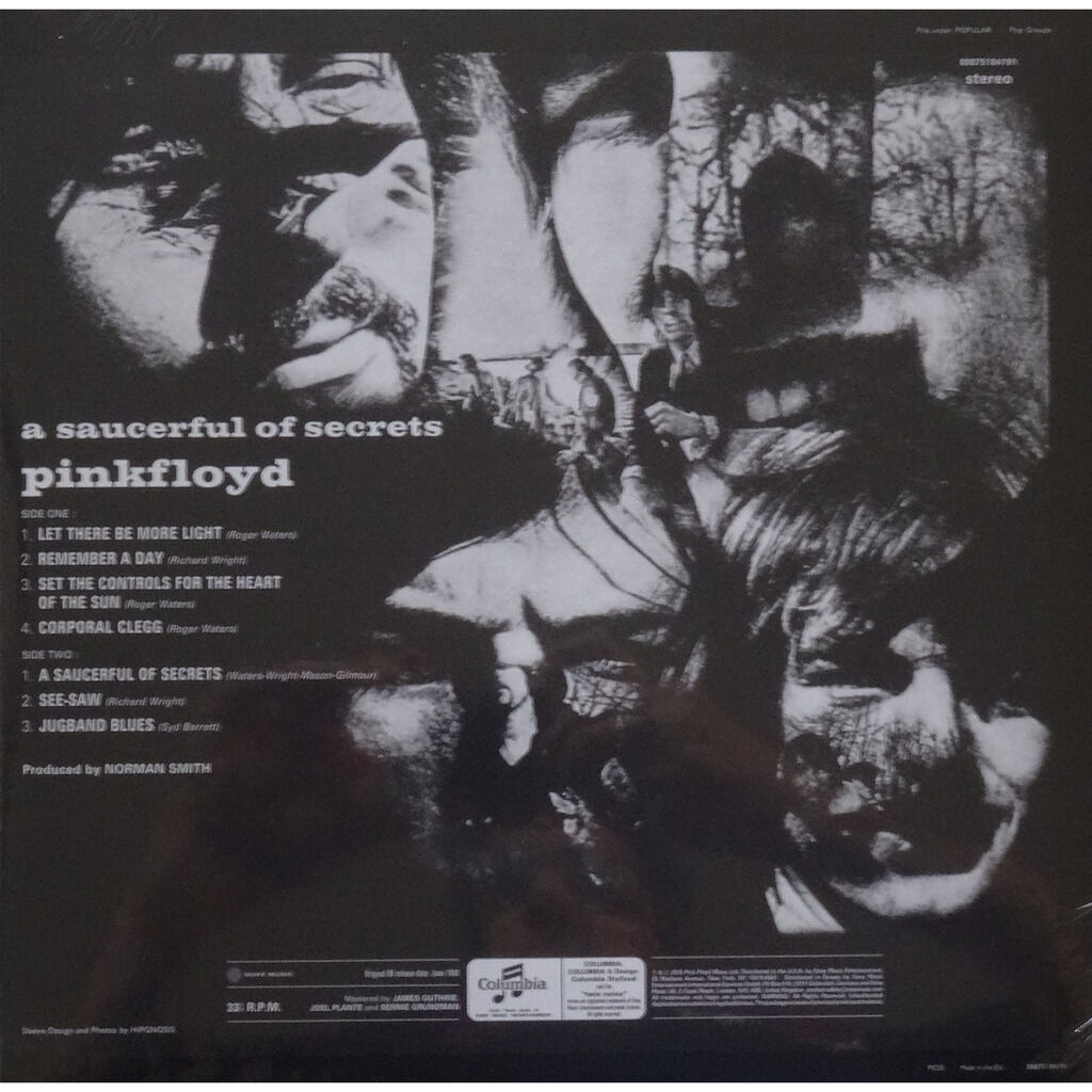  PINK FLOYD  -  a saucerful of secrets 