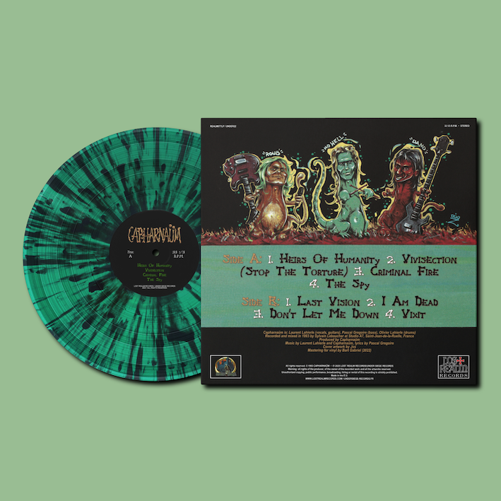  Capharnaüm  -  capharnaüm -green/black splatter vinyl 