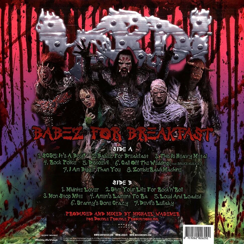  Lordi  -  babez for breakfast 