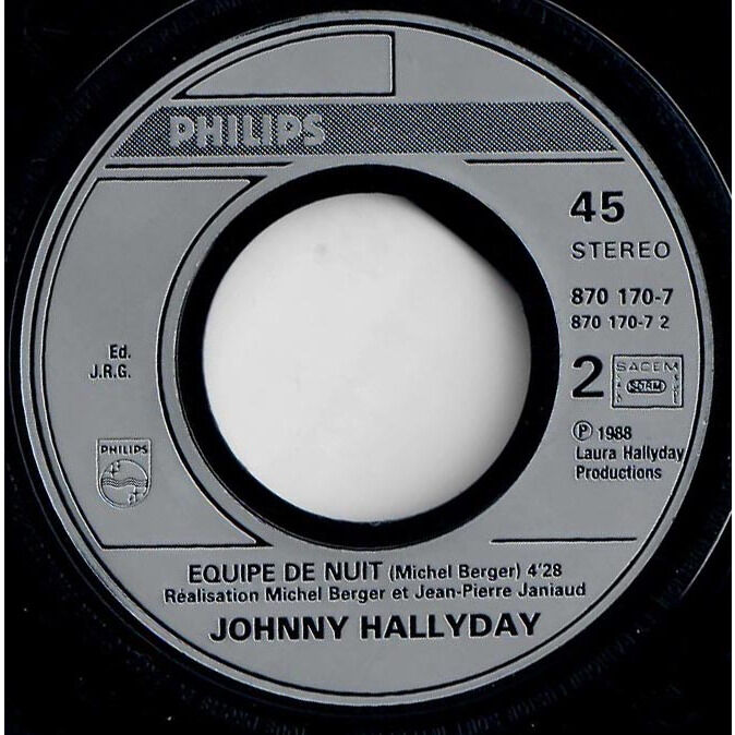  Johnny Hallyday  -  l'envie 