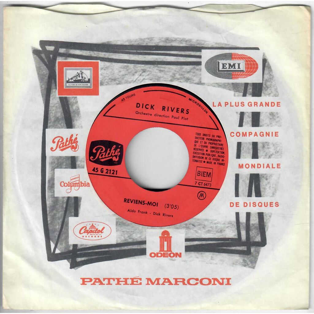  Dick Rivers  -  donne-moi ta main 