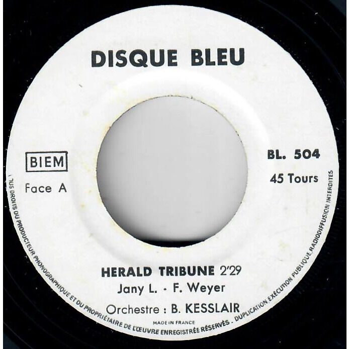  Jany L.  -  herald tribune / mon joli vampire 