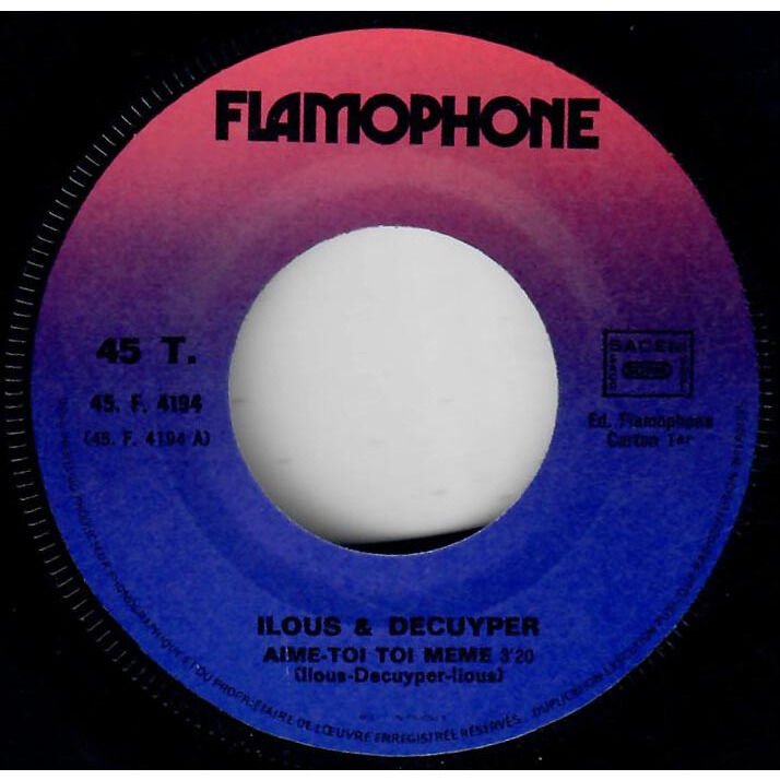  Ilous & Decuyper  -  aime-toi toi-même 