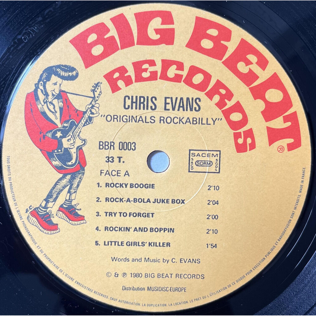  Chris Evans (7)  -  original rockabilly 