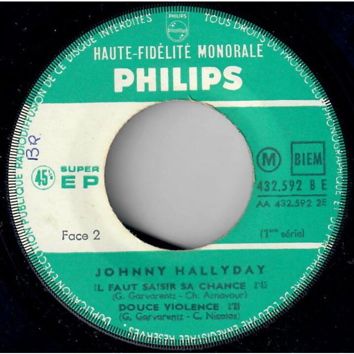  Johnny Hallyday  -  nous quand on s'embrasse 
