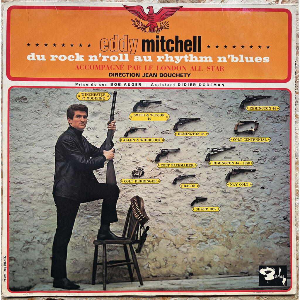  Eddy Mitchell Accompagné Par London All Star  -  du rock n'roll au rhythm n'blues 