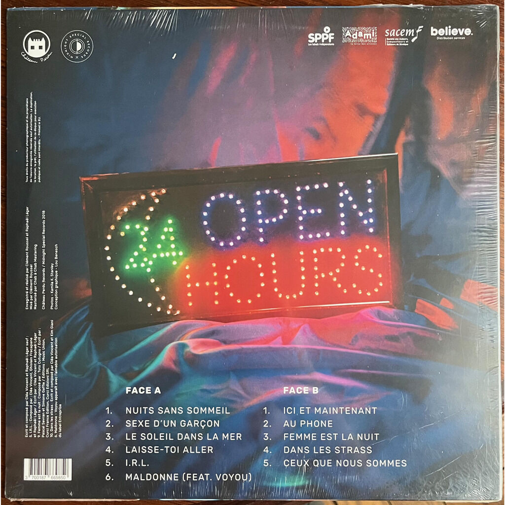  Cléa Vincent  -  nuits sans sommeil 