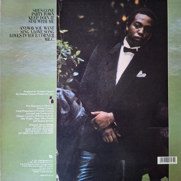  NORMAN CONNORS  -  mr. c. ( new official reissue ) 